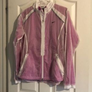 Nike warm up jacket L